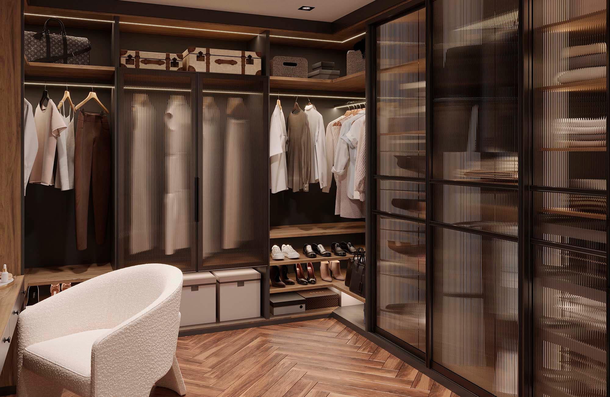Гардеробная Лайт-1